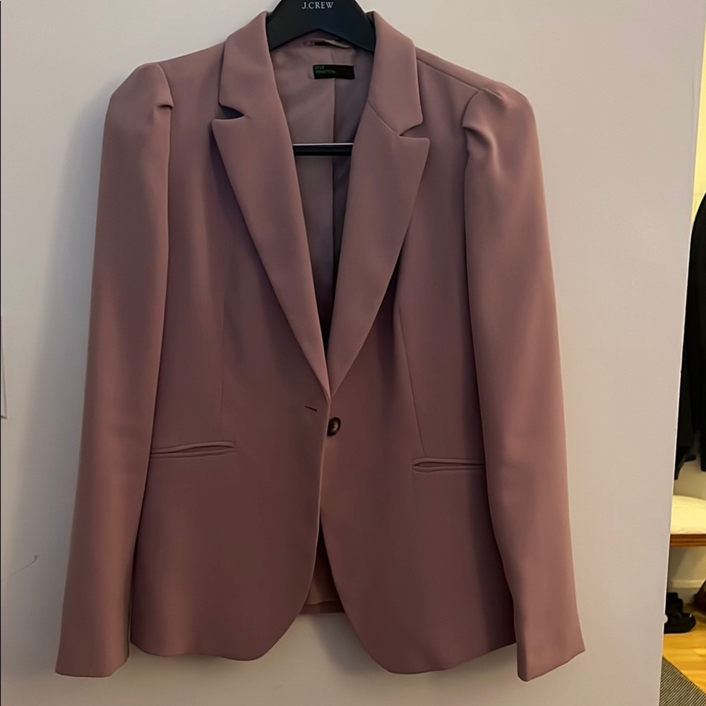 United Colors of Benetton Women's Mauve Blazer